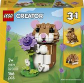 LEGO® Creator 3in1 Schattige Hamster met Bloem - 31376