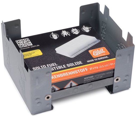 Esbit Brander Pocket Stove S - Incl 20x4 gr Esbit Blokjes - Compact van ES — afbeelding 2