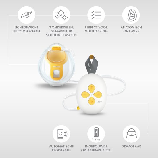 Medela Solo Hands-free Borstkolf
