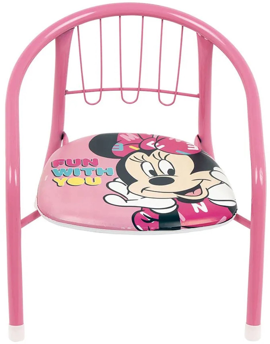 Arditex Disney Metal Minnie Stoel Roze Kinderen
