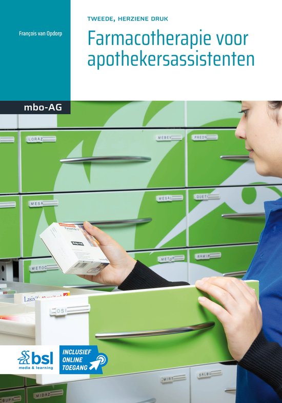 Farmacotherapie voor apothekersassistenten - cover