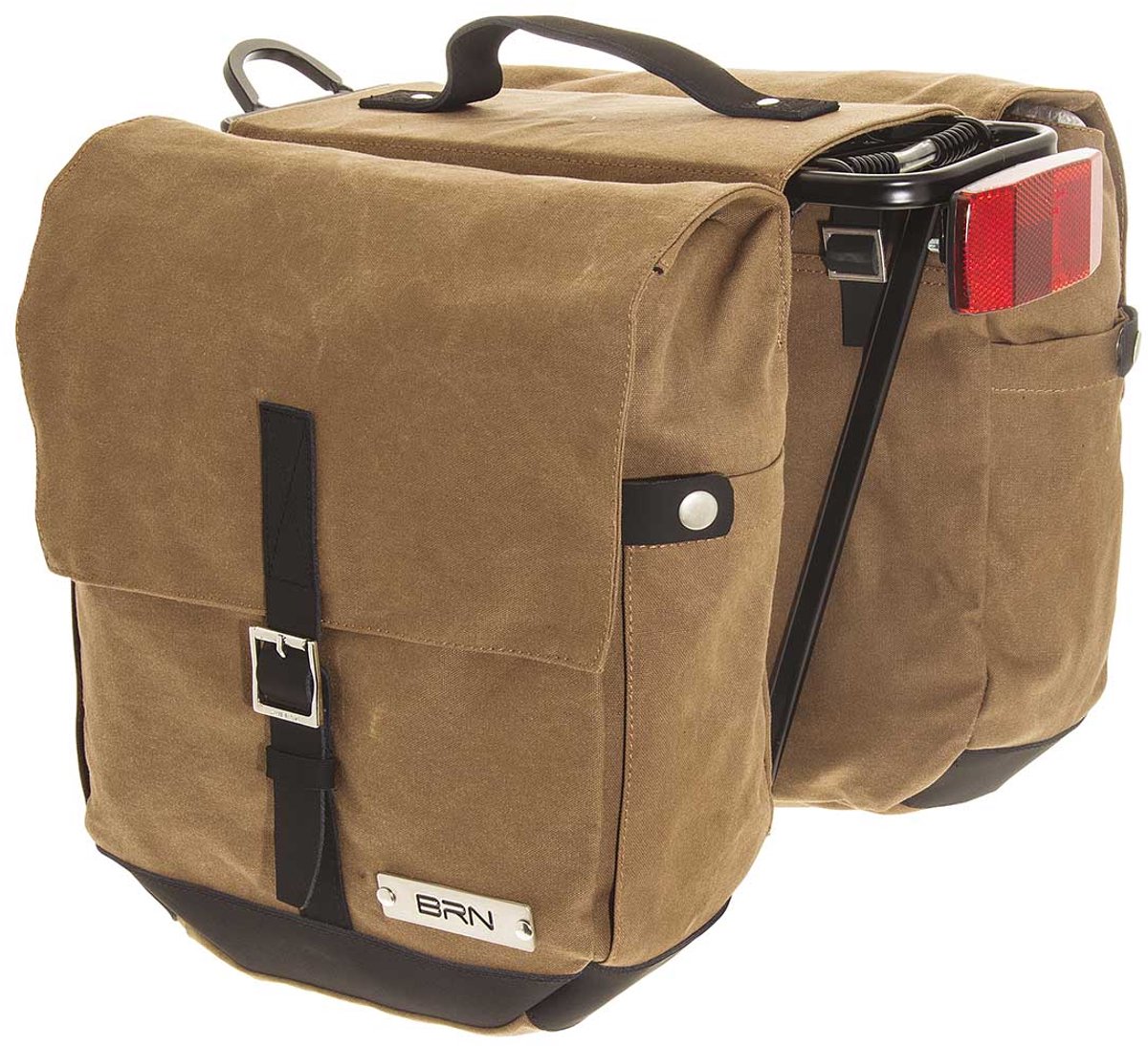 BRN Rider fietstassen 22 liter, bruin