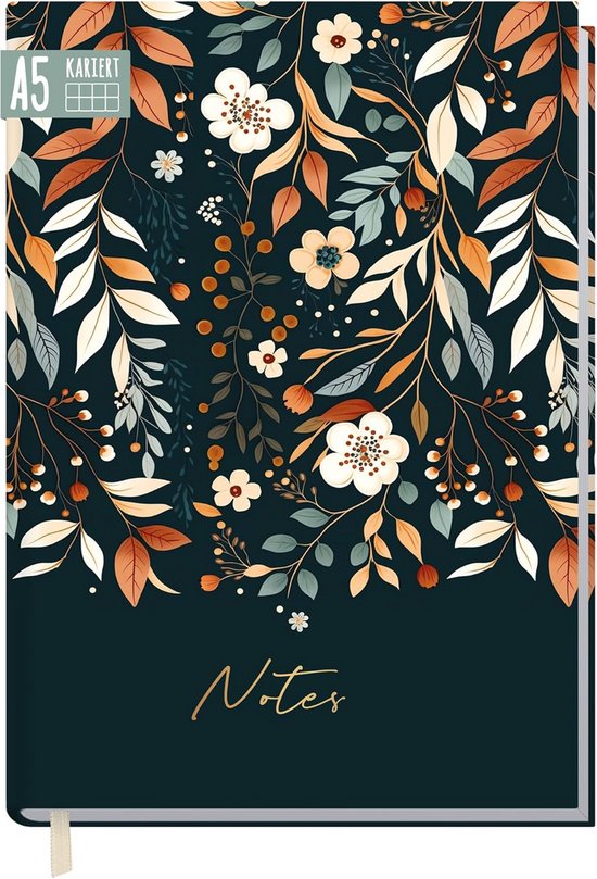 Foto: A5 geblokt notitieboek 124 pagina s dagboek journal of idee nboek klimaatvriendelijk