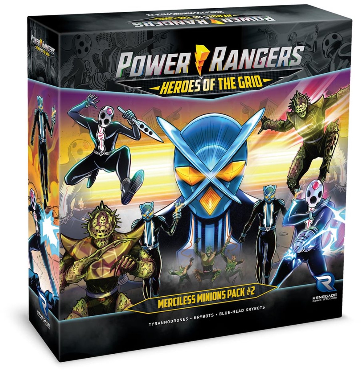 Power Rangers: Heroes of the Grid - Merciless Minions Pack 2 - Bordspel Uitbreiding - Engels