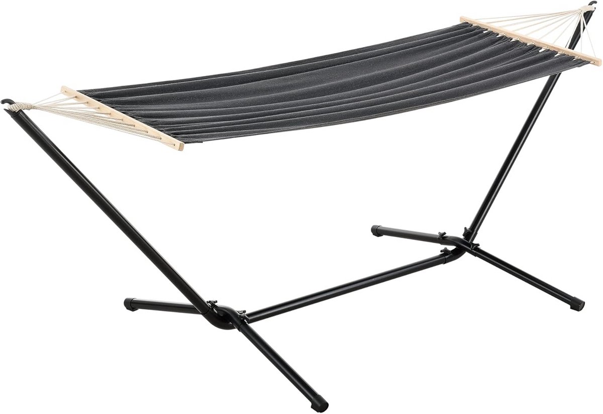 Comfortabele Hangmat met Stevig Stalen Frame voor Buiten en Binnen - Groot Ligvlak