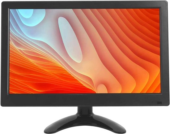 12 Inch Full HD IPS Monitor met HDMI, VGA, BNC, AV voor CCTV Camera en ...