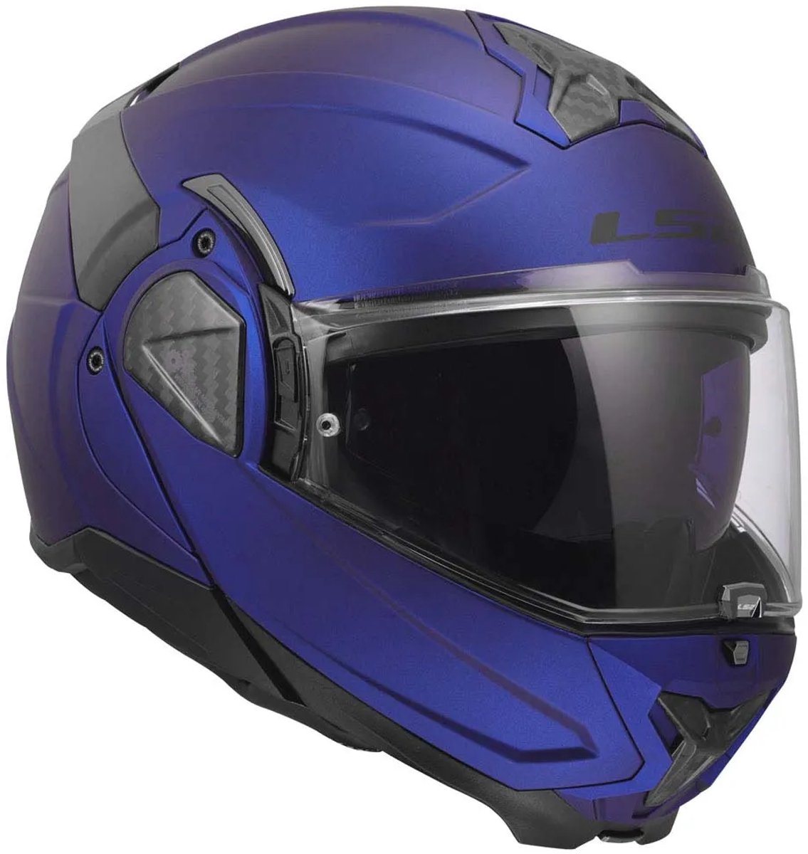 LS2 FF910 Advant II systeemhelm solid mat navy blauw XL