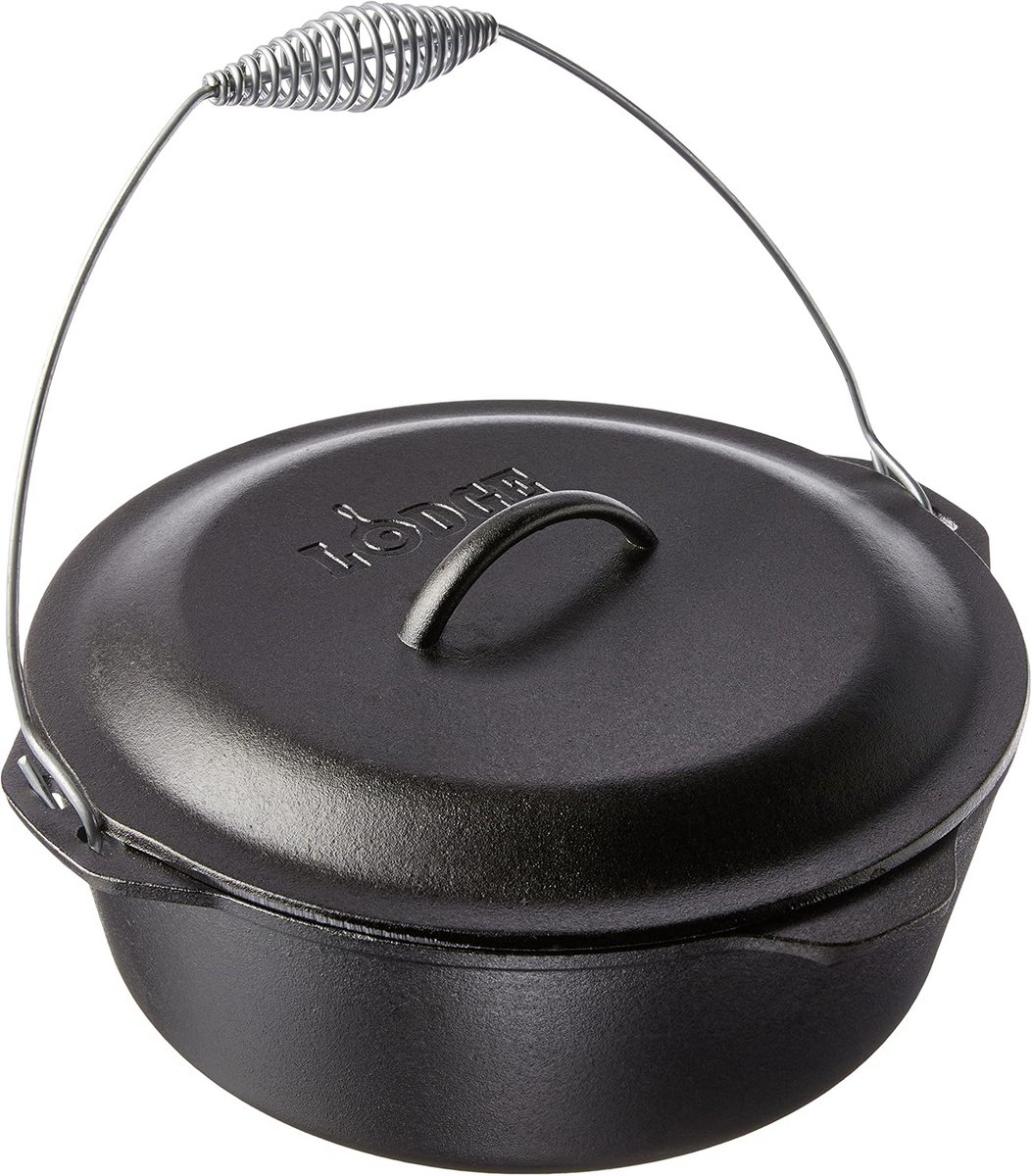 Gietijzeren Stoofpan 9 Qt - Dutch Oven voor Oven en Fornuis