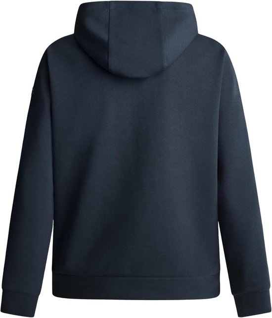 Heren Trainingsvest met Capuchon en Ritssluiting - Comfortabele Katoenmix - Blauw — afbeelding 2