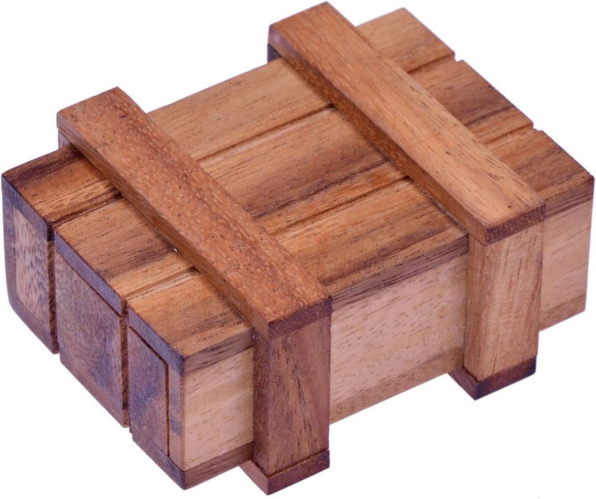 Houten Puzzelkist Schatkist - Magische Denkspel voor Cadeaus en Puzzelliefhebbers