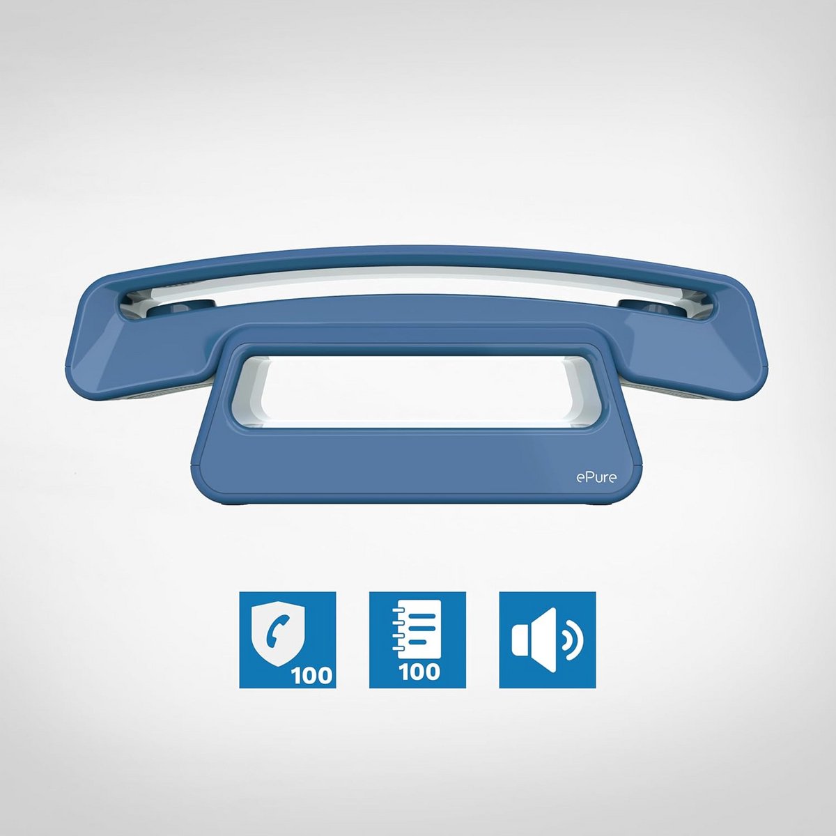 Draadloze DECT Telefoon met Groot Scherm, Blokkeer Ongewenste Oproepen en Handsfree
