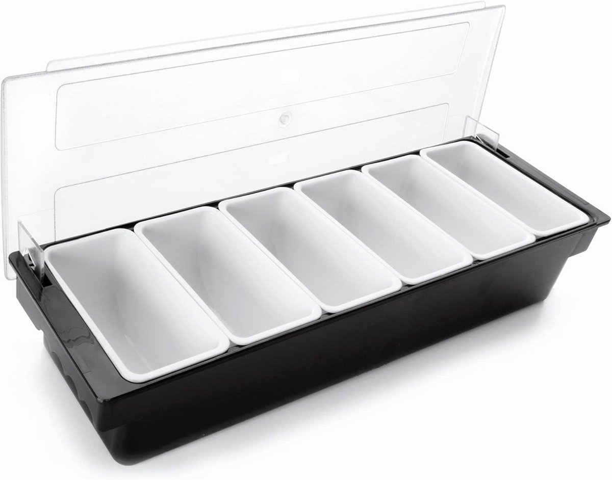 Kruidenpot met 6 vakken en 450 ml inhoud