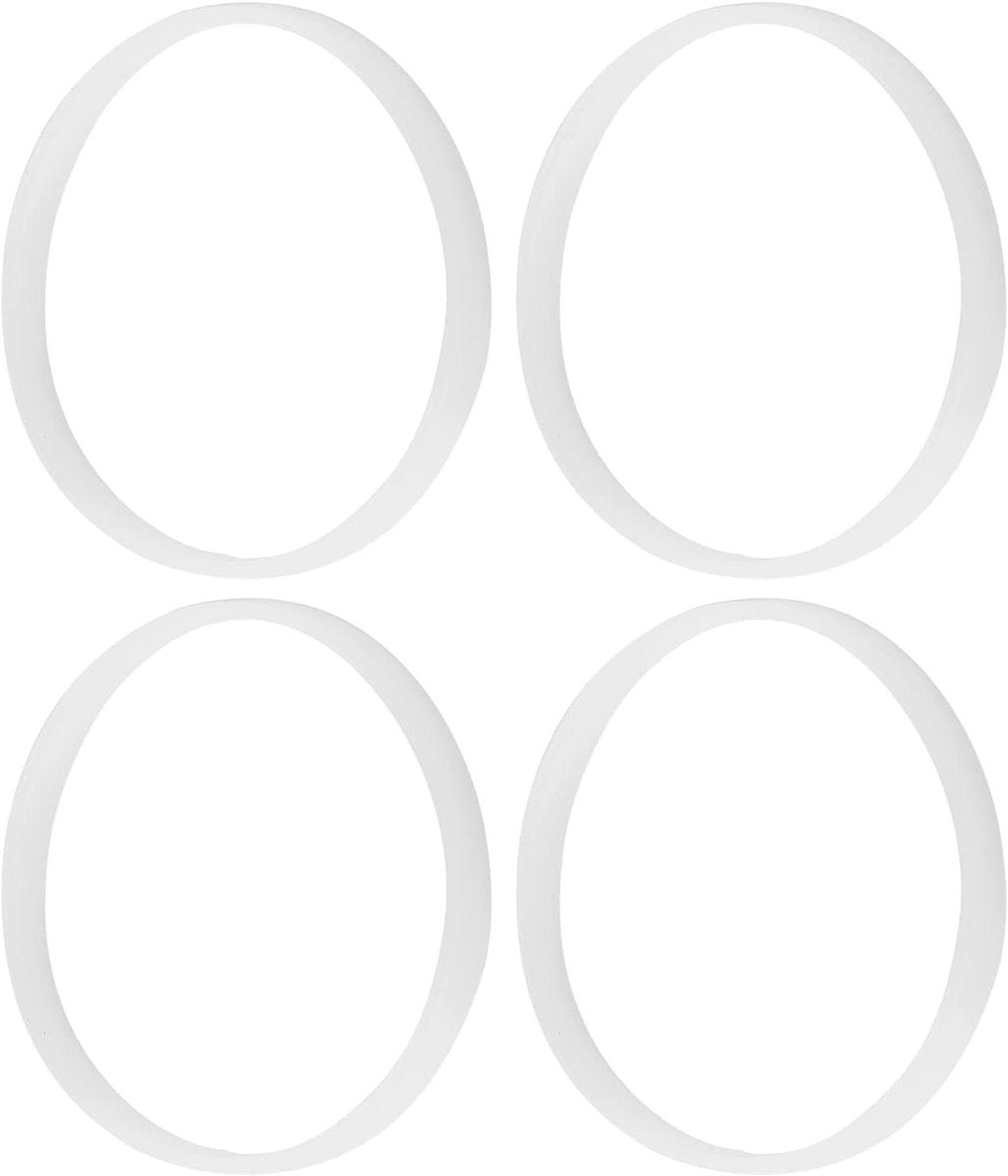 Rubber Pakkingen 10cm - Witte Ring Vervangende Onderdelen voor seal Cups en Deksels