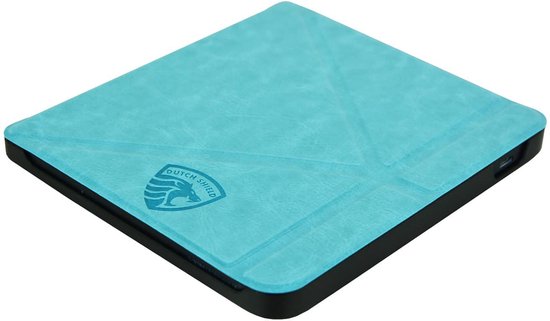 Origami Hoesje Geschikt voor Kobo Libra 2 - Hoes ZONDER SLAAP FUNCTIE Beschermhoes Cover - Turquoise * - ereader hoesje - cover van Merkloos — afbeelding 2