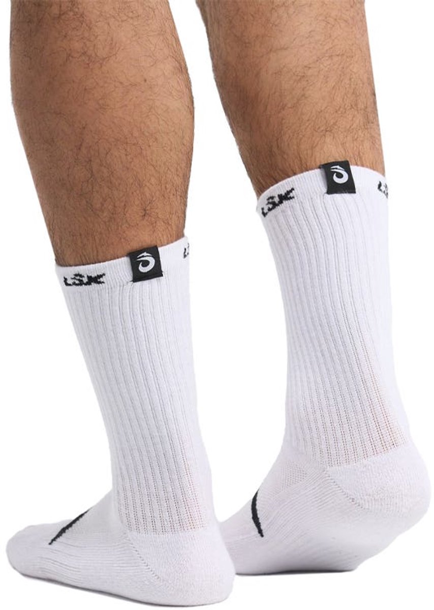 Lok Accent Short Socks White