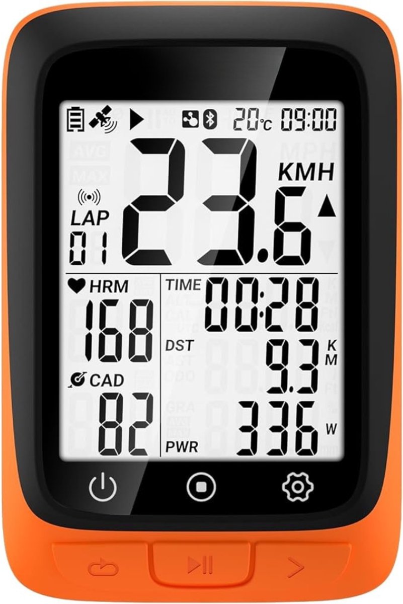 MMP® Fietsnavigatie - Navigatie - Oranje - 6cm x 3cm x 8cm