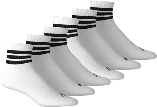 6 paar adidas C Sportswear MID 6p Mid Cut sokken unisex
