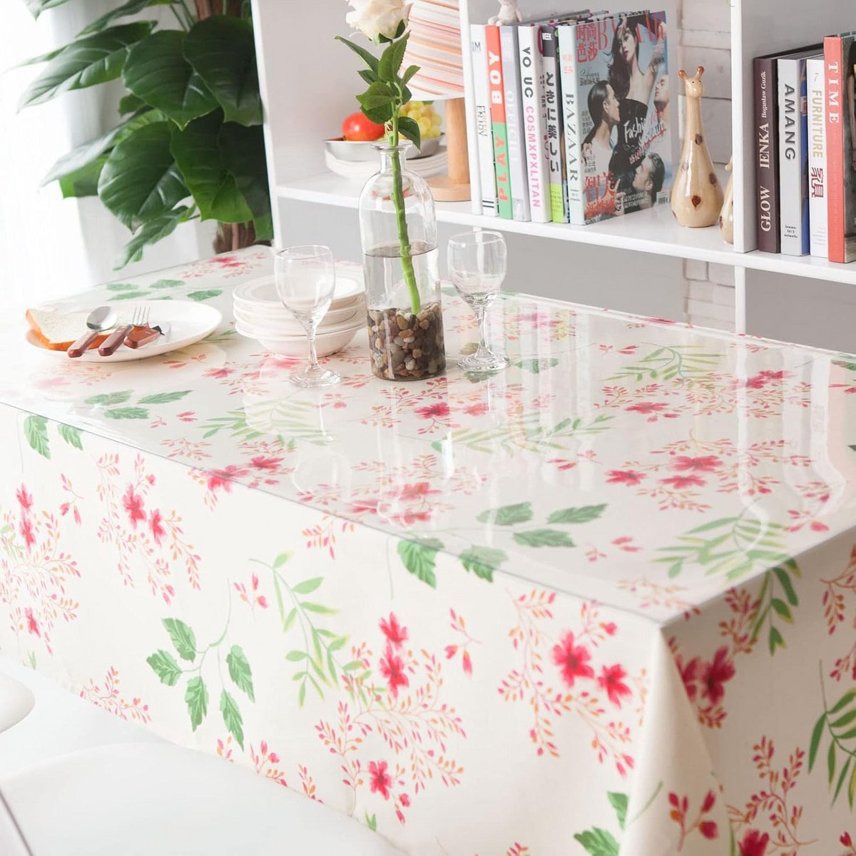 Transparante PVC Tafelkleed - Bescherming voor Meubels - 75x120cm - 1mm Dikte