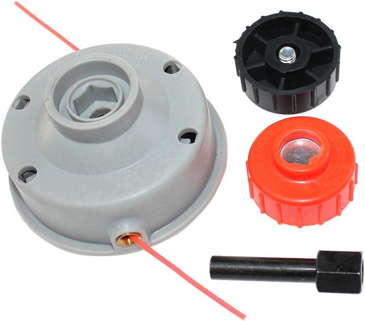 Trimmerkop voor 25cc 26cc 30cc Grastrimmer - Vervangend Onderdeel