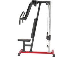 Chest Fly en Reverse Delt Machine voor thuisgebruik, verstelbare apparatuur voor training van het bovenlichaam, ondersteunt oefeningen voor borst, rug, schouders en achterste deltaspieren, maximaal draagvermogen 450 lbs