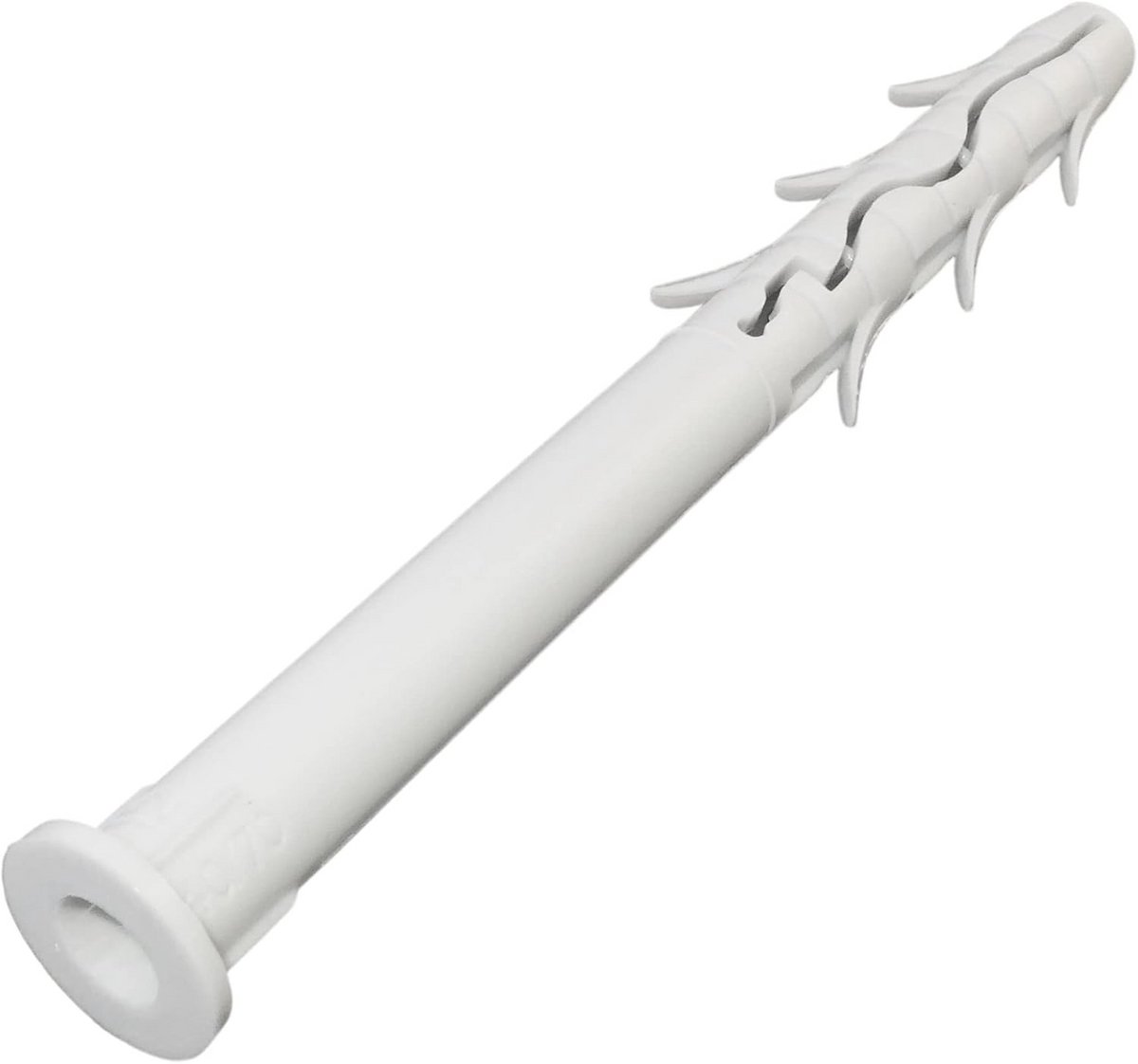 Set van 10 Universele Nylon Wandpluggen met Klipribben voor Beton en Metselwerk Ø 12x140 mm