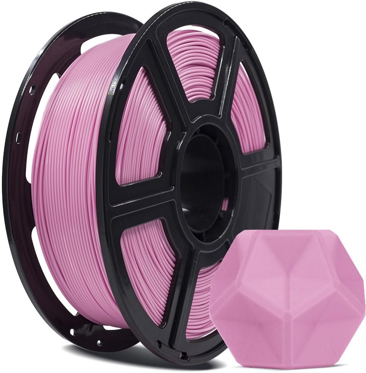 Hoogwaardig PLA Pro 3D Printerfilament 1.75mm 1kg Rosé - Nauwkeurig en Sterk