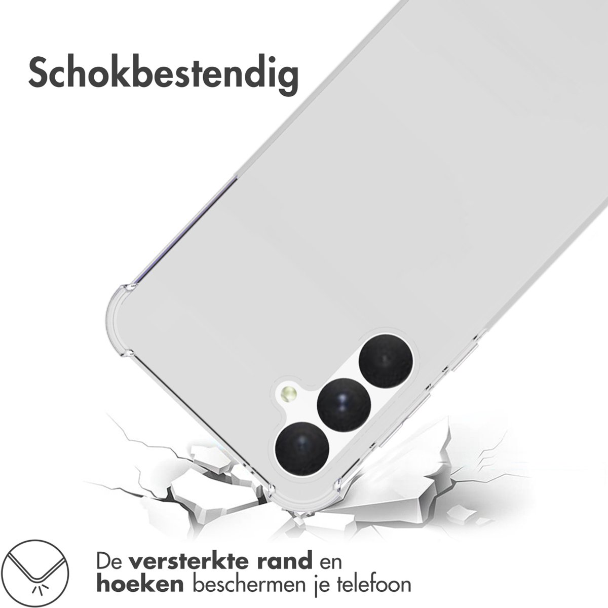 imoshion Shockproof Case Samsung Galaxy A55 transparant