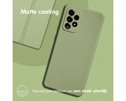 imoshion Hoesje - Geschikt voor Samsung Galaxy A54 (5G) - Color Backcover - Olive Green