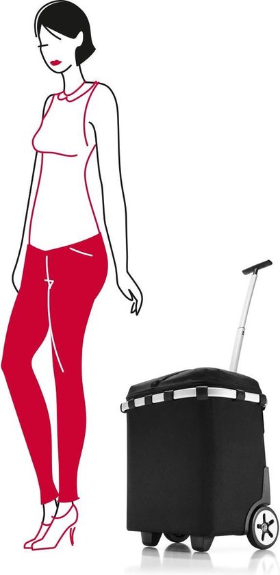 Reisenthel carrycruiser iso - Boodschappentrolley - Isolerend - Polyester met aluminium voering - Zwart