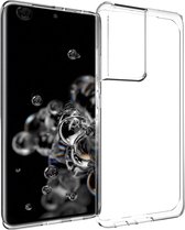 Samsung S21 Ultra Hoesje Transparant - Accezz Clear Backcover - Shockproof