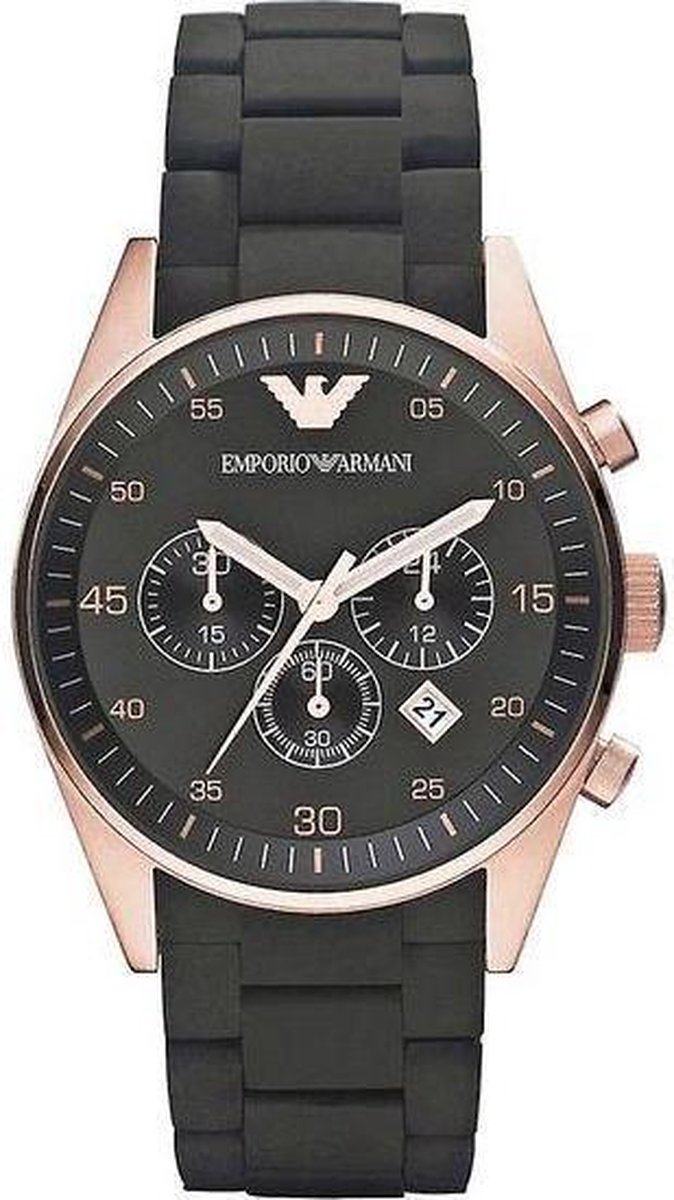 Armani Sportivo AR5905 - Horloge - Kunststof - Ø 42 mm | bol.com