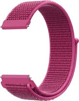 Bandje Voor Huawei Watch GT Nylon Band - Draken Fruit (Paars) - Maat: 20mm - Horlogebandje, Armband
