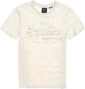Superdry Dames tshirt Tonal T-shirt met Vintage logo en borduursel