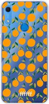 6F hoesje - geschikt voor Huawei Y6 (2019) -  Transparant TPU Case - Oranges #ffffff