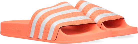 adidas Adilette W Dames Slippers - Semi Flash Orange/Ftwr White/Semi Flash  Orange -... | bol.com