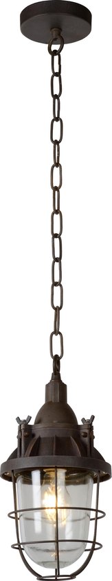 Lucide HONORE - Suspension - Ø 17 cm - 1xE27 - Rouille