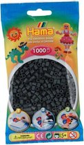 Hama Strijkkralen Donkergrijs 1000