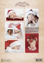 NEVI061 Decoupage sheet vintage Christmas babies