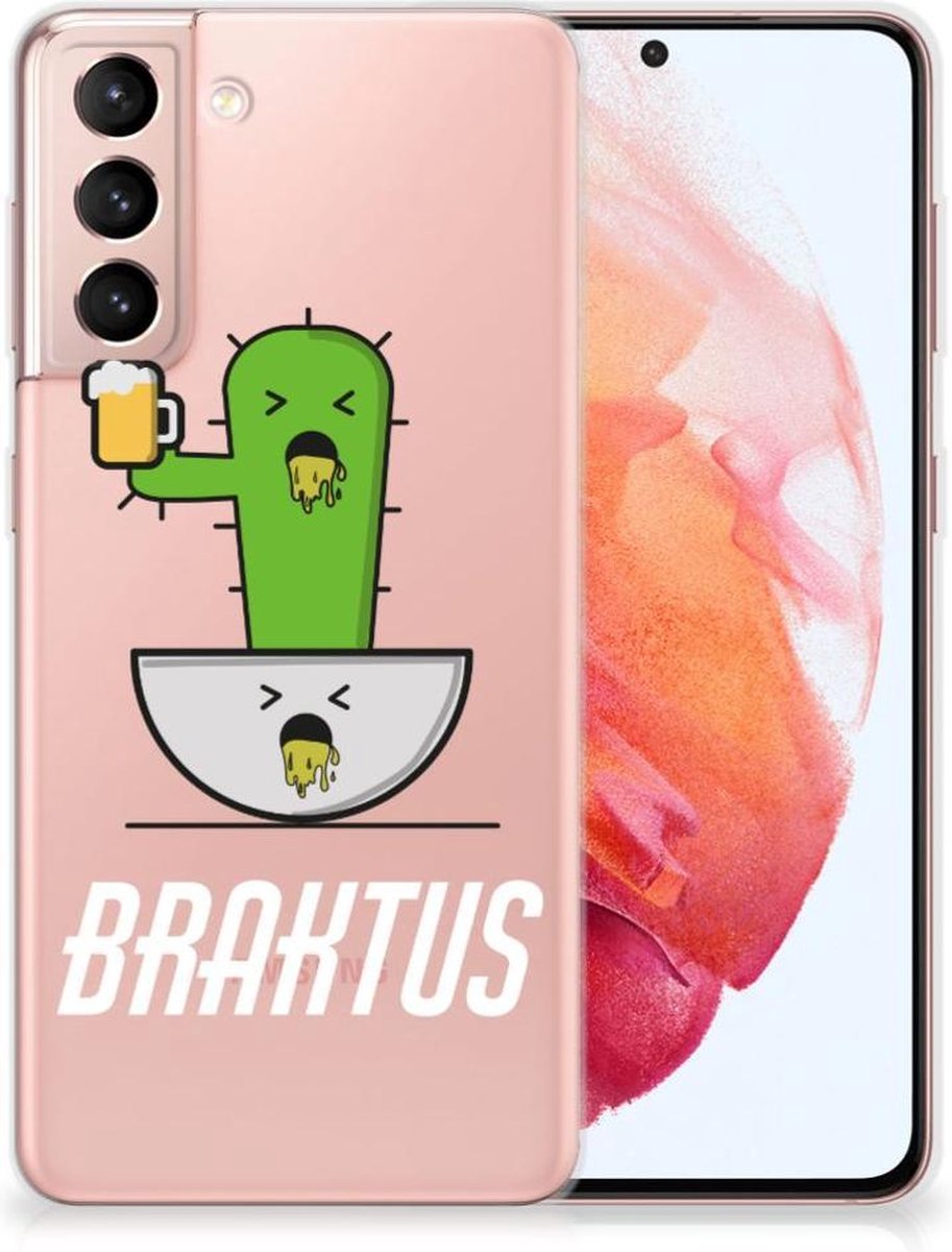 Samsung Galaxy S21 Telefoonhoesje met Naam Braktus