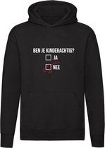 Ben je kinderachtig? Hoodie| sweater |kinderachtig |piemel | kado | verjaardagskado |  grappig