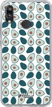 6F hoesje - geschikt voor Huawei P20 Lite (2018) -  Transparant TPU Case - Avocado's #ffffff