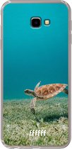 6F hoesje - geschikt voor Samsung Galaxy J4 Plus -  Transparant TPU Case - Turtle #ffffff