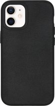 RhinoShield SolidSuit Backcover iPhone 12 Mini hoesje - Leather Black