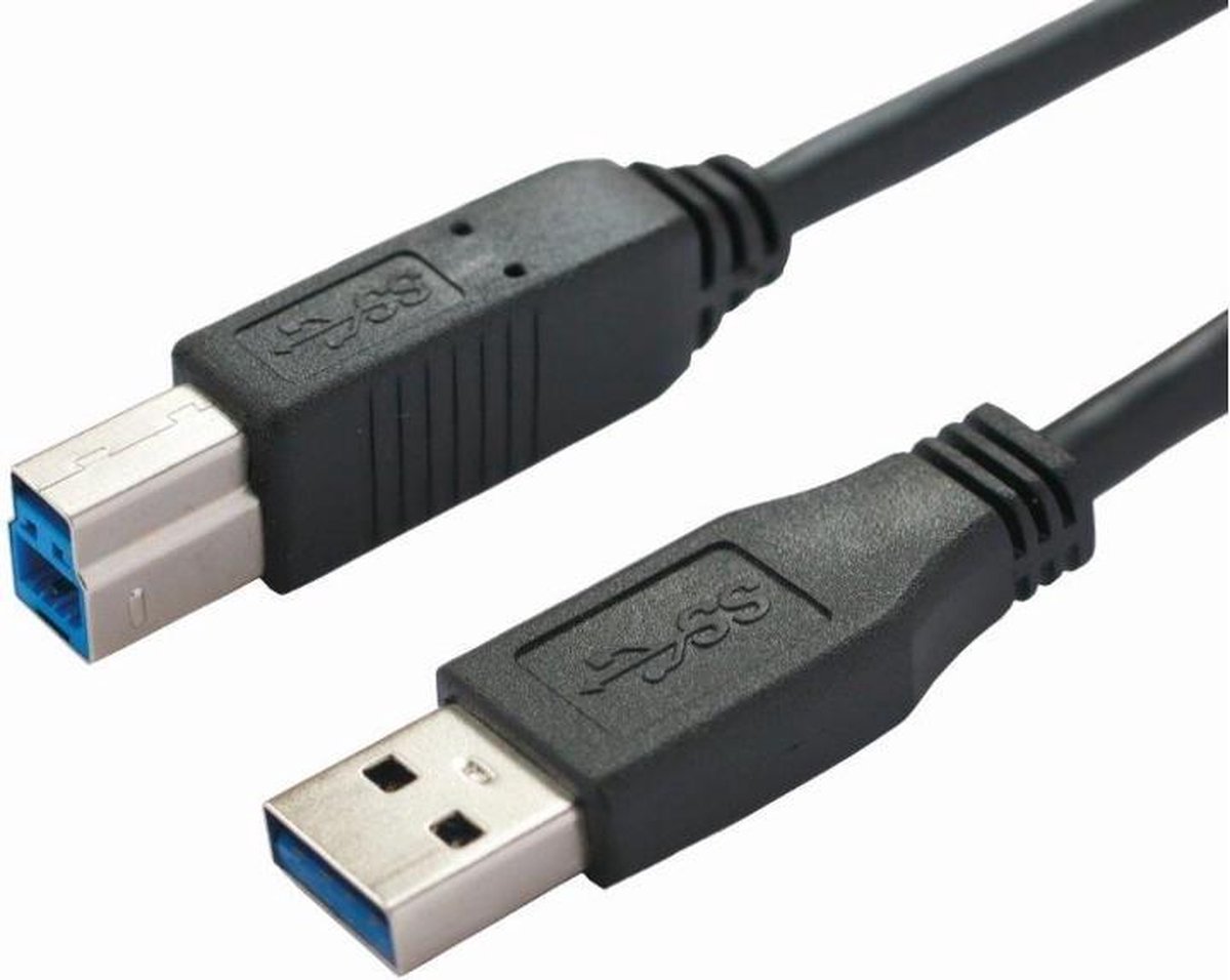 Bachmann USB-kabel USB 3.2 Gen1 (USB 3.0 / USB 3.1 Gen1) USB-A stekker ...