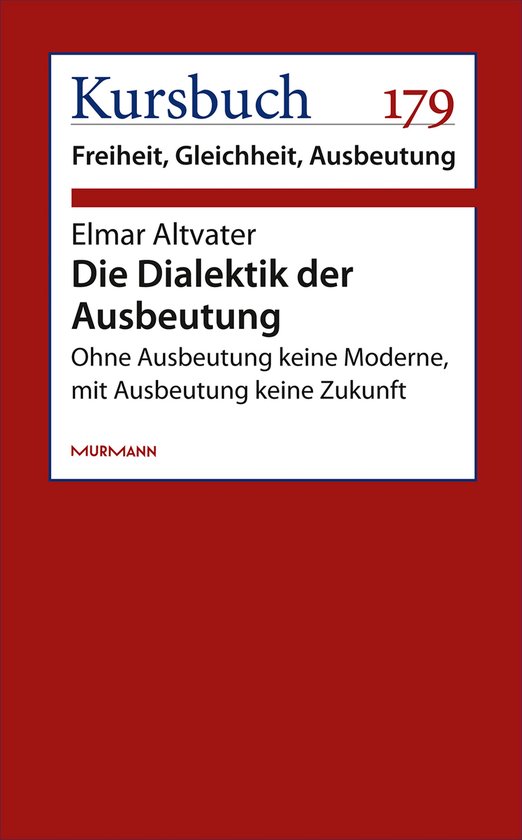 Die Dialektik der Ausbeutung - cover