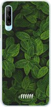 6F hoesje - geschikt voor Honor 9X Pro -  Transparant TPU Case - Jungle Greens #ffffff