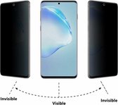 ShieldCase Tempered Glass Privacy Screenprotector geschikt voor Samsung Galaxy S20 Ultra - glazen screen protector - bescherming tegen krassen & stoten