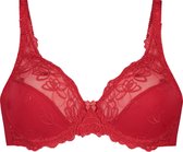 Hunkemöller Dames Lingerie Niet-voorgevormde beugel bh Diva - Rood - maat D95