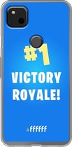 6F hoesje - geschikt voor Google Pixel 4a - Transparant TPU Case - Battle Royale - Victory Royale #ffffff