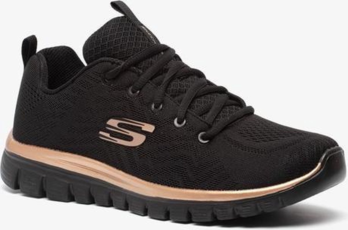 Skechers Graceful Get Connected sneakers zwart - Maat 41 | bol.com